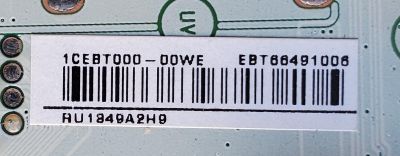 KIT DE TARJETAS PARA SMART TV LG / MAIN EBT66491006 / EAX69083603 / 65853501 / 31196726 / FUENTE EAY64948701 / EAX67865201 / LG-55TJ-18U1 / 64948701 / PANEL NC550DGG-AAGPA / DISPLAY LC550DGJ (SL)(A2) / MODELO 55UN6950ZUA / 55UN6950ZUA.AUSWLKR - Imagen 4
